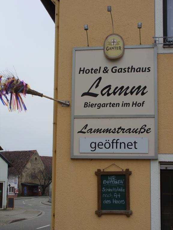 Gasthaus Zum Lamm Hotel Шалщад Екстериор снимка